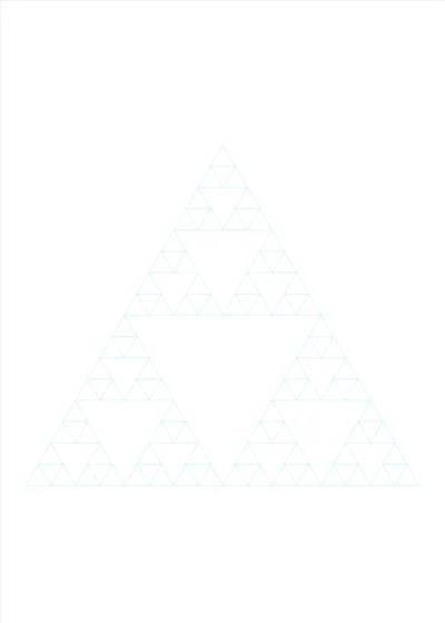 Sierpinski Fractal Grid